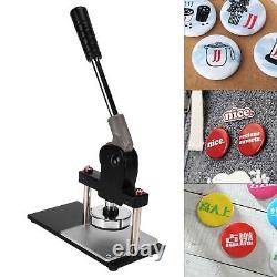 Button Maker Labor Saving Design Pressing Machine For Cutting Round Paper