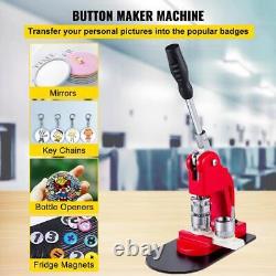 Button Maker Machine 1 In. Button Badge Maker 25 Mm With 500 Free Button Parts 1