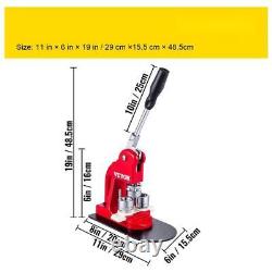 Button Maker Machine 1 In. Button Badge Maker 25 Mm With 500 Free Button Parts 1