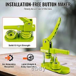 Button Maker Machine, 25Mm (1 Inch) Button Pin Maker, Installation-Free Badge