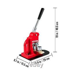 Button Maker Machine, 32 Mm (1.25 Inch) Badge Punch Press Kit, Children Diy Gi