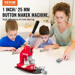 Button Maker Machine Badge Pin Machine 1 In 25 Mm 500 Free Parts Press Kit Red