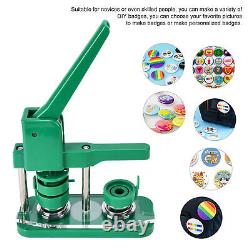 Button Maker Machine DIY Badge Comfortable Grip Button Making Press Machine