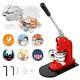Button Maker Machine Diy Round Pin Maker Kit, 58mm / 2.28 In About 2-1/4 Inch