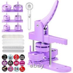 Button Maker Machine Multiple Sizes, 1+1.25+2.25 Inch Diy Pin Button Press Mac