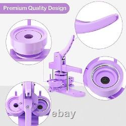 Button Maker Machine Multiple Sizes, 1+1.25+2.25 Inch Diy Pin Button Press Mac