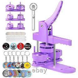 Button Maker Machine Multiple Sizes 1''+1.25''+2.25'' Pin Button Press Machin