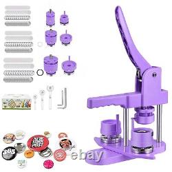 Button Maker Machine Multiple Sizes, 1''+1.25''+2.25'' Pin Maker Button Press