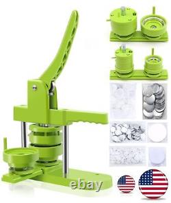 Button Maker Machine Multiple-Sizes Pin Maker Machine 1.25 inch+2.25 inch