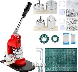 Button Maker Machine Set, Multiple Sizes Button Maker Machine 58+75mm, Push Pull