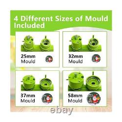 Button Maker Multiple Sizes with 400pcs Button Supplies, UPISON Pin Maker 4 S