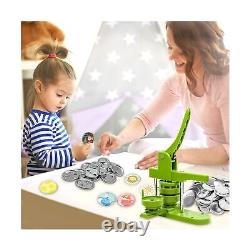 Button Maker Multiple Sizes with 400pcs Button Supplies, UPISON Pin Maker 4 S