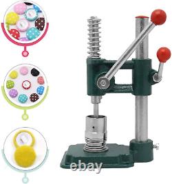 CABINAHOME Button Maker, Badge Making Machine, Handmade Fabric Covered Button Ma
