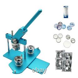 ChiButtons KIT 37mm Button Maker-B400+ Round Mould+ 200 Pin Parts+ Circle Cutter