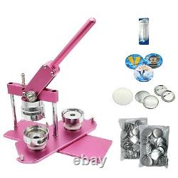 ChiButtons KIT 58mm Button Maker-B400+ Round Mould+ 100 Pin Parts+ Circle Cutter