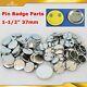 Diy 1,000 Complete Sets 1-1/2pin Badge Button For Pro Button Maker Machine