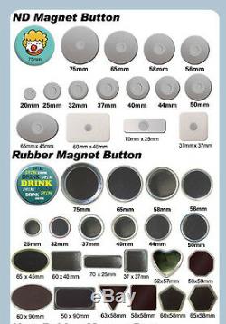 DIY! 1-1/2 Kit! N4 Pin Badge Button Maker +100 Pin Badge+ Circle Cutter
