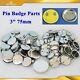 Diy 3 75mm 500complete Sets Badge Button Pin Parts Supplies Button Maker Good