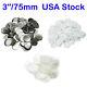 Diy 3 / 75mm Blank Abs Pin Badge Button Parts Supplies For Pro Button Maker Usa