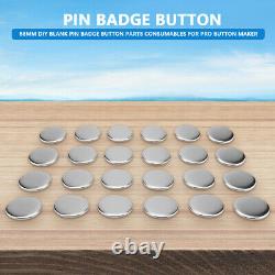 DIY Badge Button Maker Supplies/Parts Metal Pin Back 32/58mm Round 1000/2000 Qty