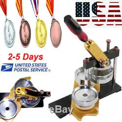 Durable Badge and Button Maker Machine Mold Circle Cutter Metal Punch Kit Tool