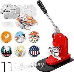 Durable Button Maker Kit Includes 1000 Blanks & User-Friendly Design