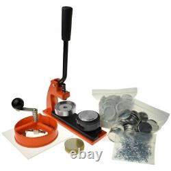 Ebadges 25 38 45 58 77 Button Badge Maker Machine Kit 500 pcs