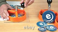 Ebadges 25 38 45 58 77 Button Badge Maker Machine Kit 500 pcs