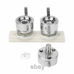 HEEPDD Button Maker Mould, 25mm Aluminum Alloy Badge Punching Die Round Butto