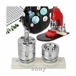 HEEPDD Button Maker Mould, 25mm Aluminum Alloy Badge Punching Die Round Butto