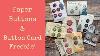 Handmade Paper Buttons And Button Cards With A Freebie