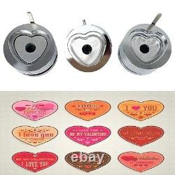 Heart Shape Mould New Die Mould DIY Badge Button Maker Craft Tool 5257mm