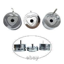 Heart Shape Mould Stainless Steel Heart Shape Die 5257mm for Button Badge Maker