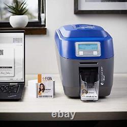 ID Maker Card Edge 2 Sided Printer Machine & Supply Kit for Badge Printing