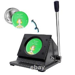 KUNHEWUHUA 2-1/4 58mm Graphic Punch Die Cutter Badge Button Maker for 2-1/4