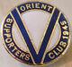 Leyton Orient Very Rare 1945 Supporters Club Badge Maker W O Lewis Button Hole