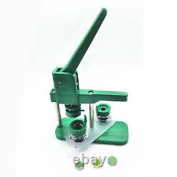 Manual Button Maker Machine Round Badge Pressing Eyelet Punch Press Tool