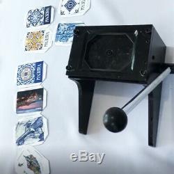 Manual Punch Die Cutter Graphic Die Cutter Badge / Button Maker Good Quality