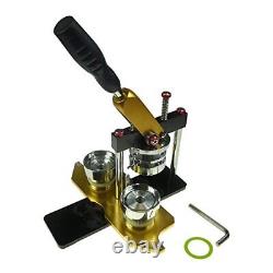New 50mm Rotate Type Manual Badge Maker Badge & Button Machine Kit Stamping for