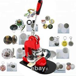 New Badge/ Button Maker Machine for Pin/Rope Ties/Key Chains/Bottle Openers
