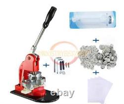 ONE 25mm 1 Round Badge Maker Machine for Making Badge Buttons NEW #D7