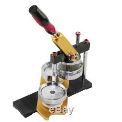 Pro Round Badge Maker Machine for Making DIY Pin Buttons 58mm US Seller