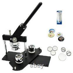 Rotary Button Maker Machine DIY Pin Button Maker Badge Punch Press Die Molds