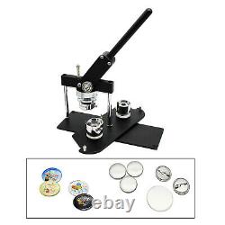 Rotary Button Maker Machine Handmade Personalised Badge Punch Press Making