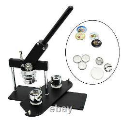 Rotary Button Maker Machine Handmade Personalised Badge Punch Press Making