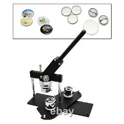 Rotary Button Maker Machine Pin Button Maker Badge Punch Press Mold Supplies