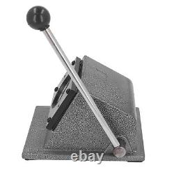 Round Badge Maker Die Cutter Graphic Punch Cutter For Paper Leather Supply FEI