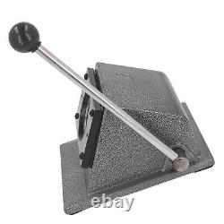 Round Badge Maker Die Cutter Graphic Punch Cutter For Paper Leather Supply FEI