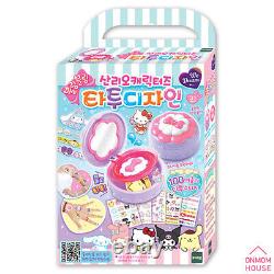 Sanrio Collection 6 Type Sticker Maker/Diary/Drawing Pad/Badge Maker/Tattoo