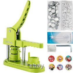 VEVOR 1 25mm Badge Button Maker 2000pcs Free Parts with Circle Cutter for Kids